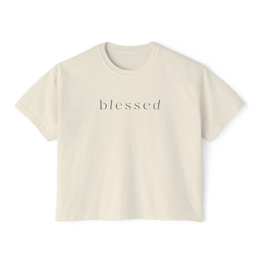 Blessed | Women's Boxy Tee